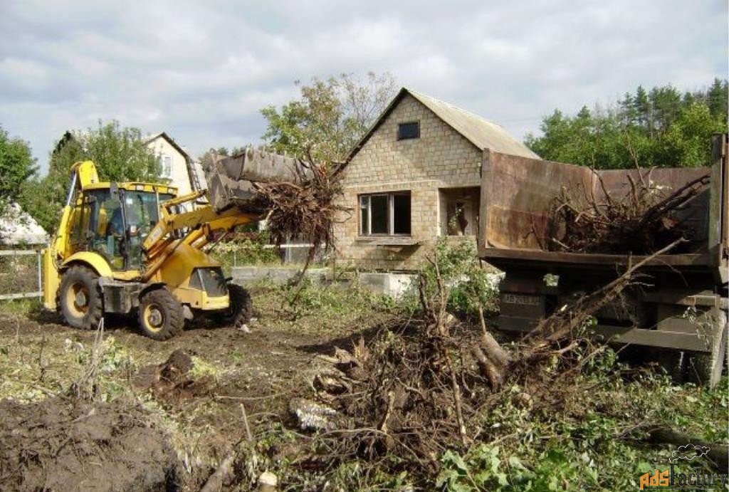 Уборка участков от мусора любой сложности в Белой Калитве в октябре