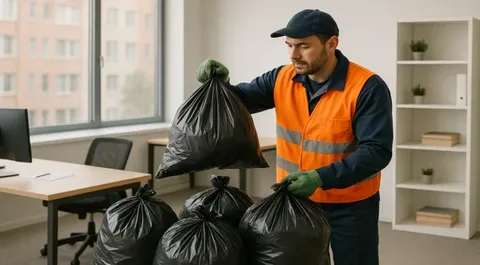 Уборка и вывоз мусора после мероприятий в Белой Калитве в октябре